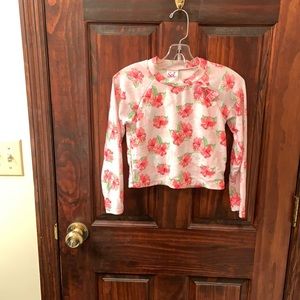 Girls size 6 Sol Swim brand swimsuit 2 piece.